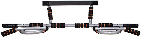 Barre de traction SPRINGOS - Multifonction, Noir