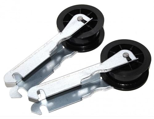 REPORSHOP - Kit Polea 2 Pcs Tensor Secadora Candy 40004610, 41010914, 90389779 Original