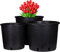 Weedness Pot de Fleurs Rond 35 litres 40 x 31 cm Noir pour l'intérieur et l'extérieur - Pot Pot de Plantes Angulaire Pot de Plantes Pot de Culture Pot de Fleurs Balcon Jardin Plantes