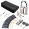 24Pcs Lock Picks Training Tool Transparent Practice Padlock Set Locksmith Tool
