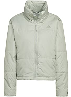 adidas Damen BSC Insulated Jacket, Linen Green, M