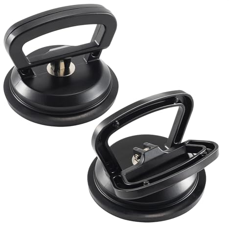 2pack Saugheber -80kg Saugnapf zum Anheben Glas, Holz, Dellen,Keramikfliesen Autoblechreparatur