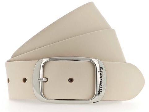 Tamaris Gürtel Leder, Hellbeige, 75, (TB0002L01)