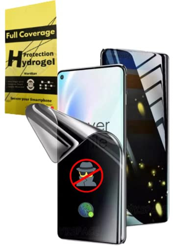 WardSan [1 pieza para Huawei Mate 20 PRO 6,39 pulgadas – Protector de pantalla hidrogel antiespía privada 3D | Soporte para selfies | Antigolpes | Protector TPU flexible | Mejor que un cristal