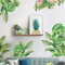 Tanlaby Tropical Hojas Pegatinas de Pared Verde Hojas de Palmera Pegatinas Decoración de Pared Diy Vinilo Decorativo, Sala de Estar, Oficina, Sofá de Televisión, Fondo