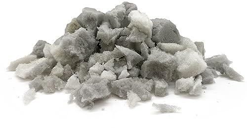 SEEBAUER living® PU-Schaumstoff-Flocken für Kissenfüllungen, Füllmaterial frei von Schadstoffen für Allgeriker (20 Liter, ca. 300 g)