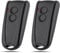 pepape Garage Door Remote Control Fob Replacement for Hormann EcoStar RSE2-433 RSC2-433 Compatible with Liftronic 500 700 800 Gate Opener Handheld Transmitter 433MHz 2 Pack