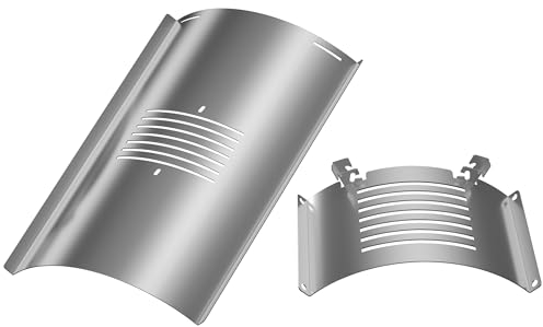 Flame Broiler Kit für Pit Boss Pellet Grills in PB820, PB850 Serie mit Flammenbroiler Einstellstange – inklusive Schieberabdeckung und Boden-Set, Grillersatzteile für Pit Boss 820D3, 850PS2 und mehr