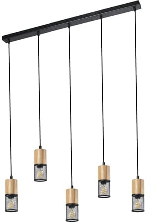 LQWELL® Pendellampe Hängelampe, Modern Hängeleuchte Pendelleuchte E14 Kronleuchter Mehrere Flammig für Wohnzimmer Schlafzimmer Esszimmer Gang Cafés Studio Bar