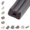 BRESKO 6-100 m Fensterdichtung Selbstklebend Dichtung Gummidichtung Epdm Türdichtung Dichtband Gummi Fenster Profil Abdichtung Dichtungsprofil (ED - 10x6 mm - schwarz, 20 m)