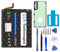 High Power Ersatzakku kompatibel mit Samsung Galaxy S22 Plus (S906B) EB-BS906ABY | GLK-Technologies® Battery | accu | 4700 mAh Akku | inkl. Profi Werkzeug Set Kit NUE 2025 BJ