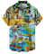 SRZYMJ Leinenhemd Herren Herren Hemd Sommer Freizeithemden Herren Casual Beach Shirts Regular Fit Männer Leinenhemd Button Down Basic Men Shirts Strand Oberteile Leinenhemd Sommer Leicht Tshirt 5 M