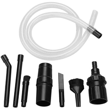 9 Piece set Mini Micro Tool Universal Vacuum Cleaner Attachments, Vacuum Attachment Kit w/Keyboard Crevice Cleaning Tool Part 32-4901-04