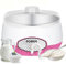 Yogurtiera Automatica, Yogurtiera da 1 Litro 15 W con Cucchiaio per Yogurt e Pentola Interna in Acciaio Inossidabile, Temperatura Costante, Macchina per Yogurt Elettrica per Yogurt Biologico Fatto