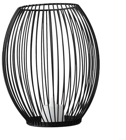 Metalldraht Laterne Kerzenhalter schaffen eine gemütliche Atmosphäre in jeder Umgebung mit diesem dekorativen Stück (M)