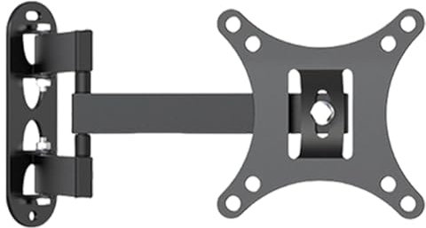 Monitor Stand, Full Motion TV Monitor Articulating Arms, Swivel Tilt Extension Mount, Adjustable Wall Bracket with Rotation for Led and Lcd Tvs, Space-Saving Home Entertainment