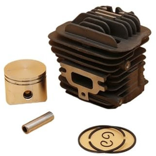 NFJNFCF Kit Cilindro pistone da 45 mm Compatibile con EMAK OLEO Mac 952 EFCO Garden Motosega Ricambi 50082012