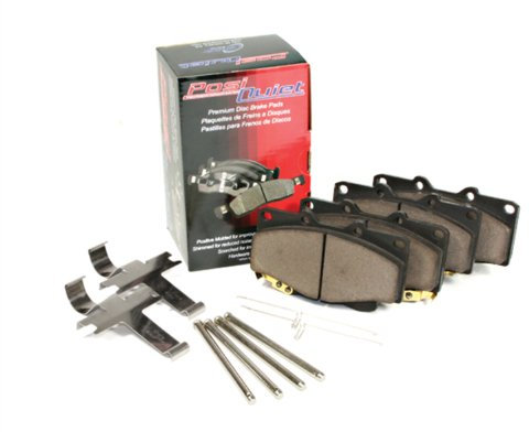 Centric 105.0772 Posi-Quiet Keramik Bremsbelag mit Unterlegscheiben