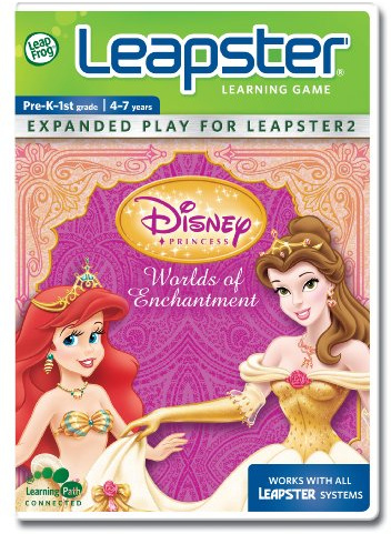 Disney Princess Leapfrog Leapster Spiel Worlds of Enchantment