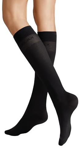 Hudson Damen Relax Light Druckfrei Kniestrümpfe (1er Pack)