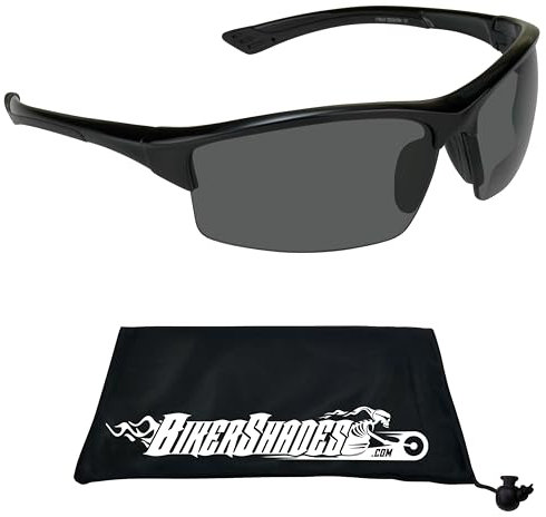 proSPORTsunglasses Polarisiert Sunreader Bifocal Sonnenbrillen 2.0 Mit Premium 12 Mm Tac Polarisierende Gläser Und Tr90 Frame. Freie Mikrofaser-Reinigungstasche Enthalten. Unisex-Adult Mittel Schwarz