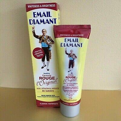 Email Diamant Rot Original Kosmetik Zahnpasta X4 Tuben