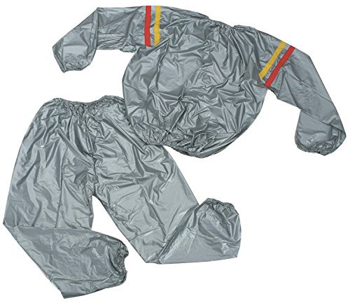 Toorx Tuta Sauna Taglia S/M AHF-009 Unisex Adulto, Grigio argento, 30x32x25