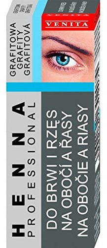 VENITA HENNA Traditionell GRAPHIT für Augenbrauen & Wimpern 3 ml