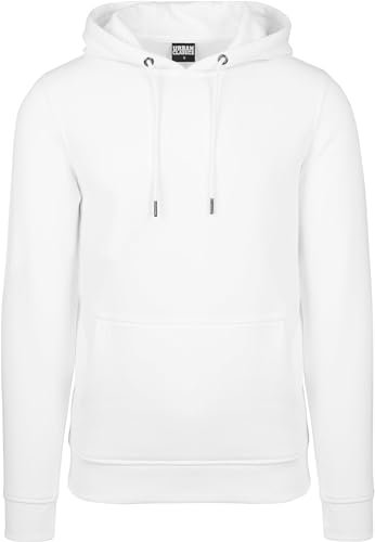 Urban Classics Herren Basic Sweat Hoody Kapuzenpullover, per Pack Weiß (White 220), Small (Herstellergröße: S)