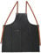 Everdure by heston blumenthal Grillschürze Schwarz 100% Baumwolle I Grill Zubehör Schürze Unisex I Kochschürze Einheitsgröße mit verstellbaren Riemen und Taschen