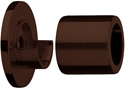 tilldekor Wandlager für Gardinenstangen, braun-antik,Ø 20 mm, inkl. Montagematerial