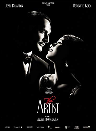 The Artist Filmplakat, originell, klein, 53 x 40 cm, gerollt, Michel Hazanavicius Jean Dujardin Bérénice Bejo
