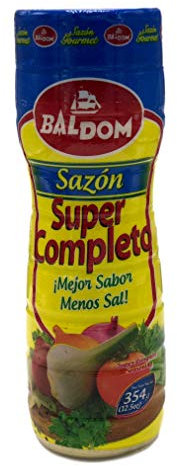 Baldom - Sazón - Super Completo - Mejor Sabor - 255 g