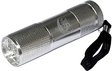 Night Owl LED Torch, Pocket Torch, Bright Torch, Comet - Silver