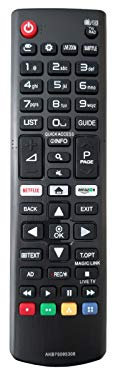 Ersatz Fernbedienung Per LG AKB75095308 TV LED Netflix Amazon