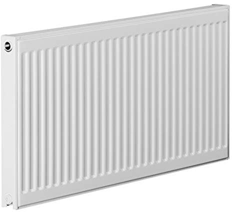Greenedhouse 600mm high Single Panel Type 11 Central Heating Compact Convector Radiator White (1300mm)