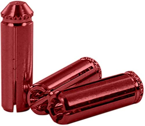 Bull´s NL Aviation Flight Protector Flightschoner Aluminium 5er Set (15 Stück insgesamt) (Rot)