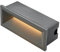 Lucande LED Wandleuchte außen Jaano (Modern) in Schwarz aus Aluminium (1 flammig,) - Wandeinbauleuchte für Außen Wandlampe Außenwand/Hauswand Haus Terrasse & Balkon