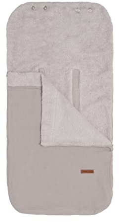 Baby's Only - Sommer Fußsack Babyschale 0+ - Breeze - Atmungsaktiv und absorbierend - Hydrophile Stoff aus 100% Baumwolle - Für 5- und 3-Punkt-Gurten Autositz - Urban Taupe