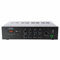 GBC Amplificatore Professionale Nero Bluetooth 100V / 50W MP3 Radio FM Scan