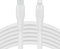 Belkin BoostCharge Flex Silicone USB Type C to Lightning Cable (3M/10ft), MFi Certified 20W Fast Charging PD Power Delivery for iPhone 14/14 Plus, 13, 12, Pro, Max, Mini, SE, iPad and More - White