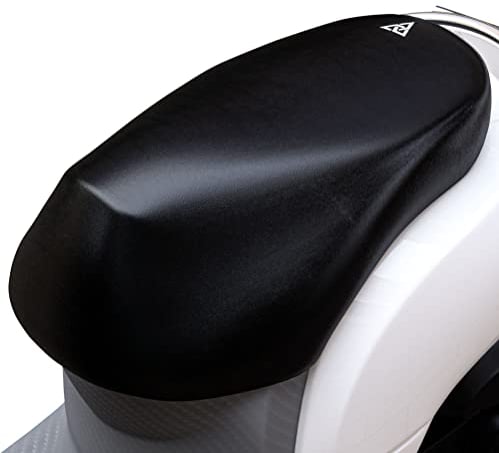 AUTODOMY Motorrad Sitzbezug Universal Wasserdicht Sitzabdeckung Antirutsch Kratzfest Größe L Für Sitze von 68 bis 78 cm | Roller Sitzbankbezug Schutz vor Sonne und Regen Schutz Gültig