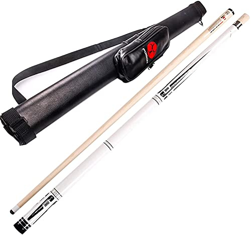 Pool-Billardqueues 57-Zoll-19-Oz-Billard-Pool-Queue-Sticks, 1/2 Split Maple Handgefertigter Snooker-Queue Mit 9,5/11,5/13-mm-Spitzen Zur Auswahl, For Den School Family Club ( Color : Cue With Rod Barr