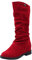 Stivali Invernali Donna 42 Stivali Donna Stivali Invernali Stivali Estivi Donna Traforati Morbidi Stivali Estivi Donna Morbidi Stivali Donna Ciabatte Donna Estate Sandali con Zeppa Donna Rosso-B 37