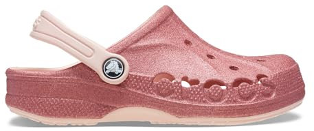 Crocs Unisexe Enfant Baya Glitter Clog T Sabots, (Glitter) Pink Rose, 20/21 EU