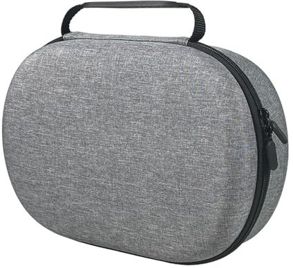 BeisDirect Hard Case for A-pple Vision Pro VR Headset, Travel Carry Case Portable EVA Storage Bag Compatible with Vision Pro Accessories, Grey 30 * 22 * 12cm