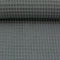 Die Stofftante Waffelpique Nelson | 0,5 m x 150 cm Meterware (dark dusty mint)