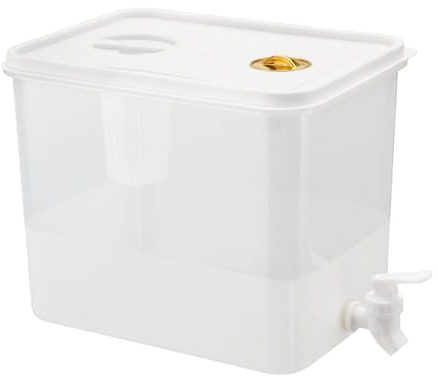 Colcolo Dispensadores de Jugo de Bebidas frías Hervidor frío con Grifo, Jarra Grande de Agua para Jugo, dispensador de Bebidas heladas para, 10L