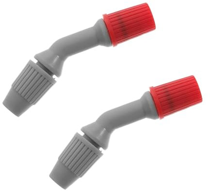 Sprayer Nozzle, 2 Pieces Garden Irrigation Spray Accessories, Sprayer Spray Nozzle Replacement Parts, Weed and pest Removal, for Watering and Cleaning
