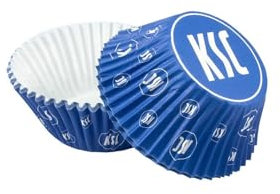 Karlsruher SC KSC Muffinförmchen 40er Set